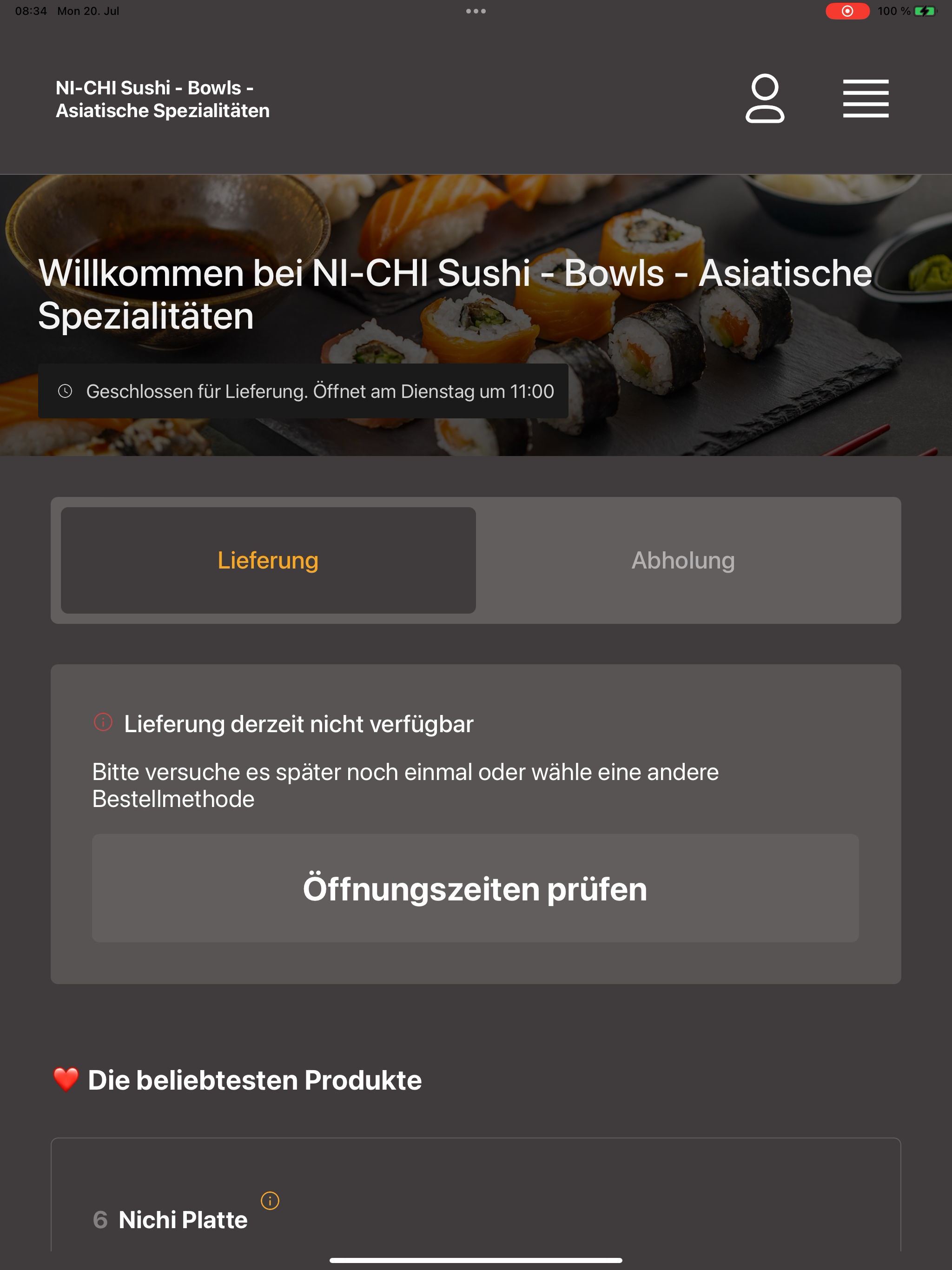NI-CHI Sushi - Bowls - Asiatis screenshot 9