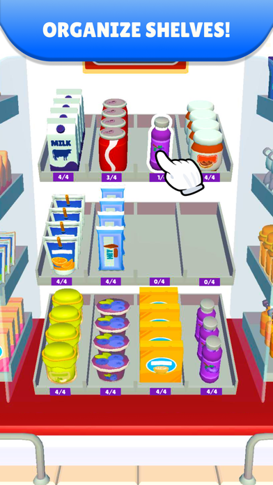 Market Challenge: 3D Sort Game Screenshot