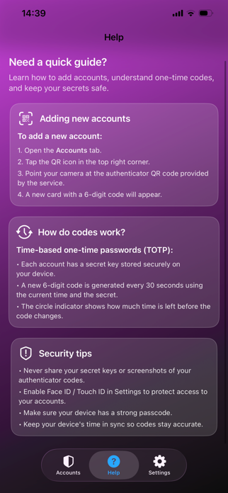 Authenticator - Shield App Screenshot 3 of 3