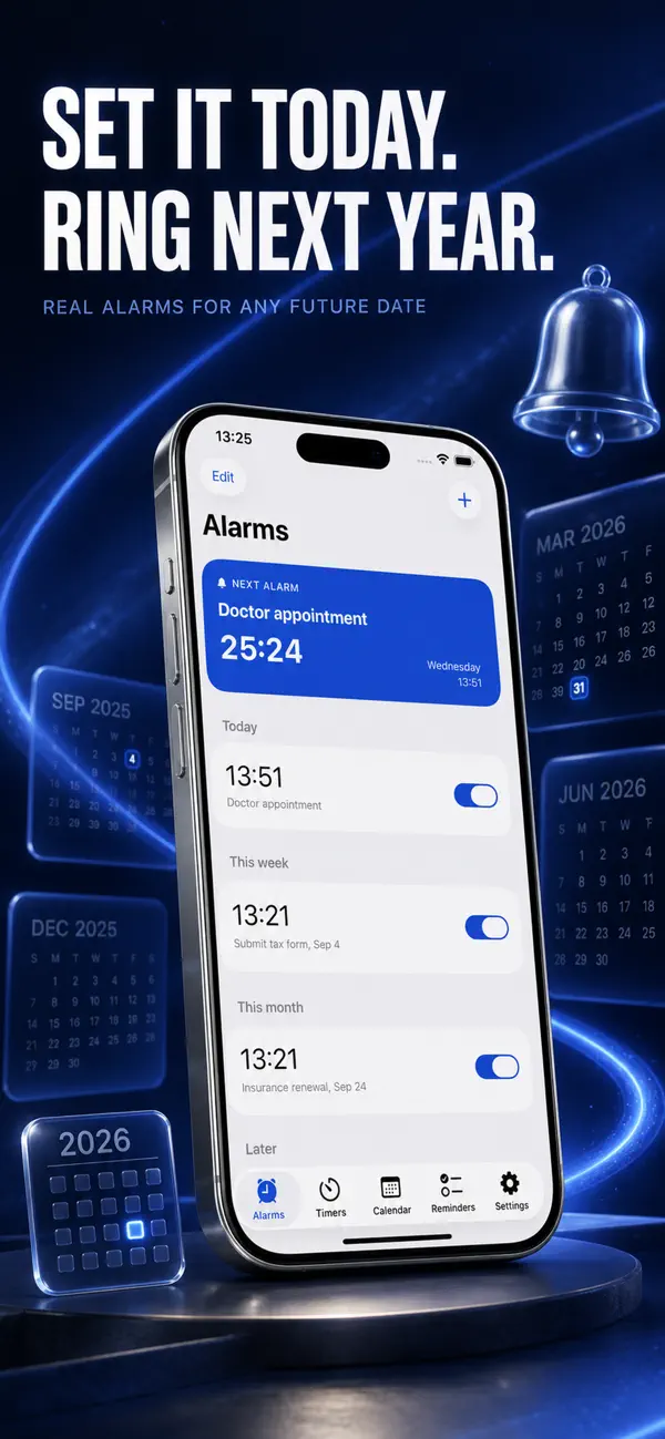 Screenshot #1 pour AnyDayAlarm: Alarms à distance