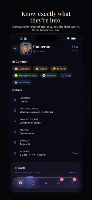 Traibs: Smart Social Planner screenshot 3