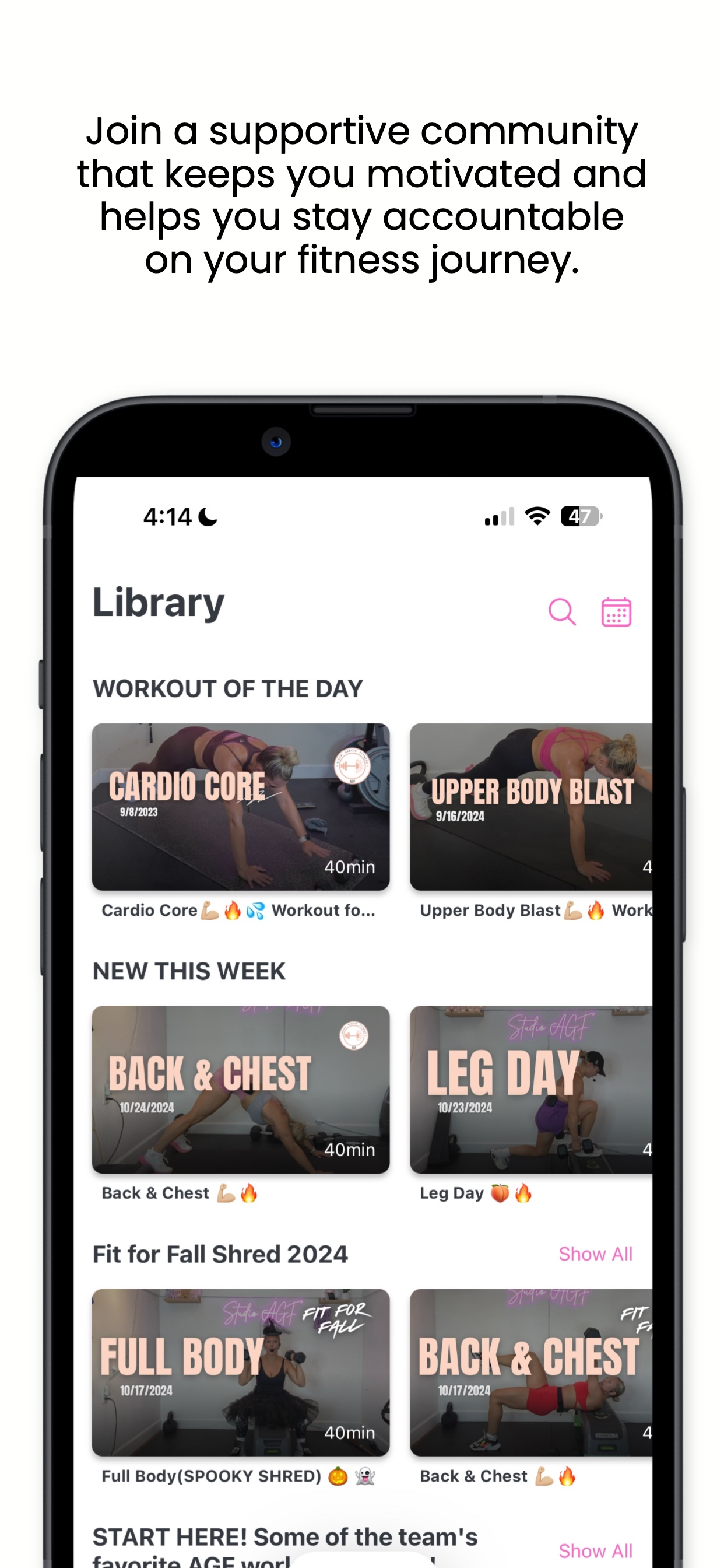 Sweat with AGF screenshot 4