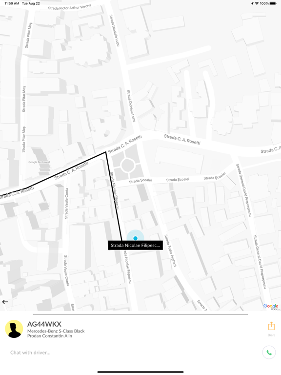 BlackCab iPad screenshot 5 - Travel app