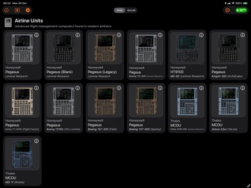 Flight Deck FMS iPad screenshot