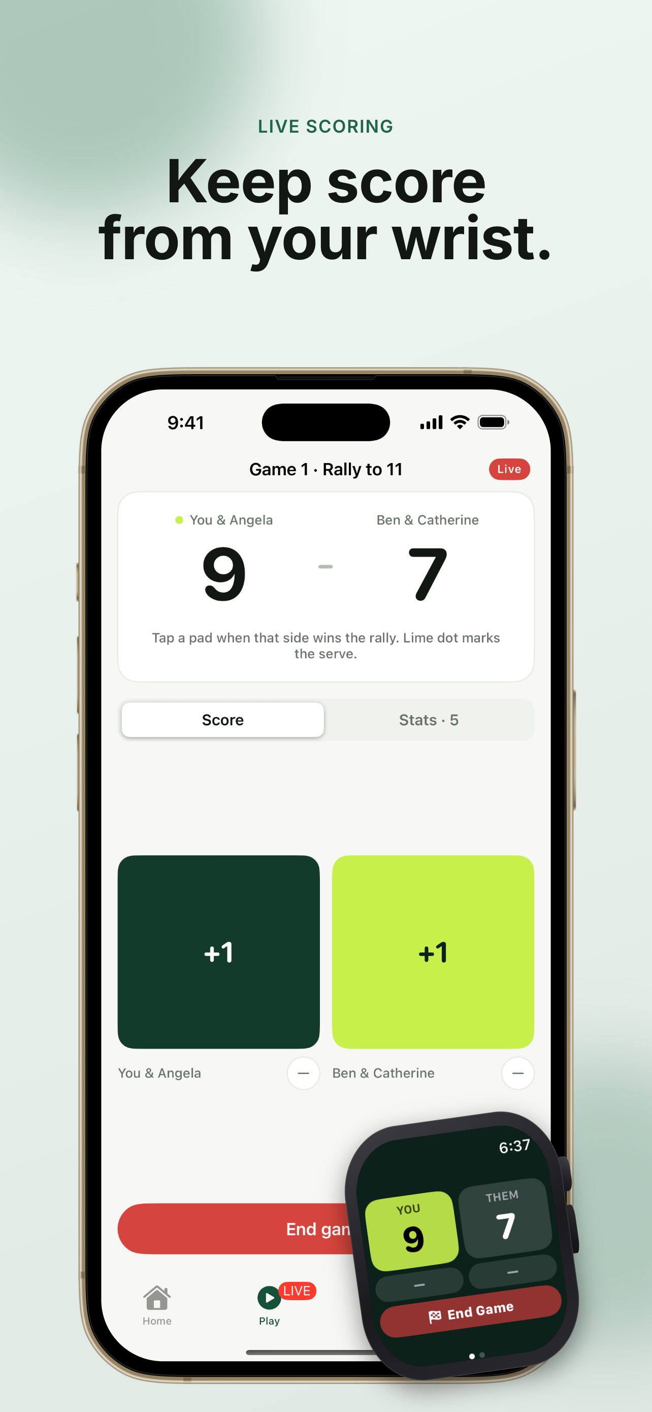 Pickleball - Dink Data screenshot 2