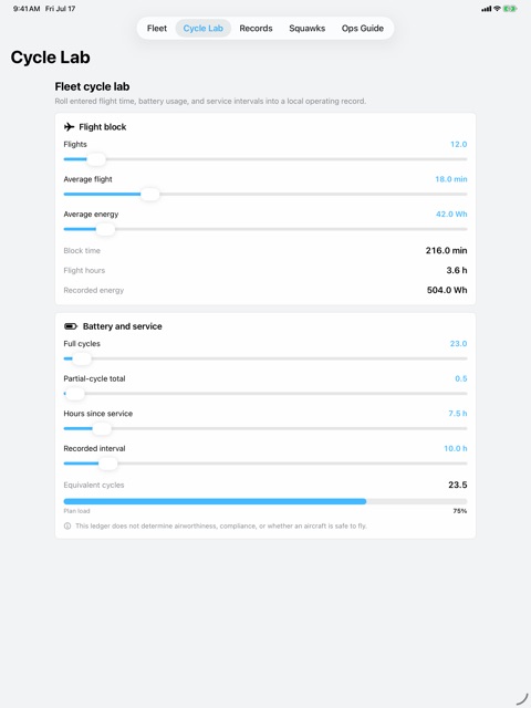 Rotorproof: Drone Ledger screenshot 4