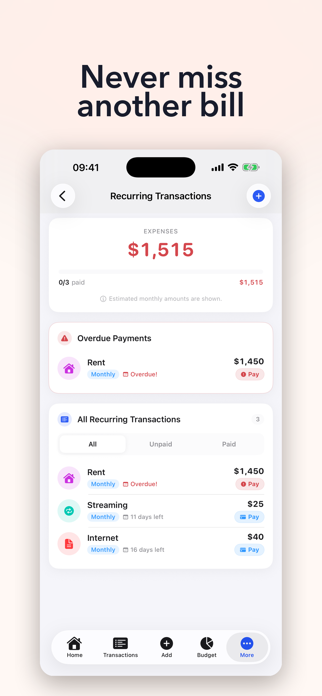 Quventa: Budget Tracker Screenshot 4 of 6