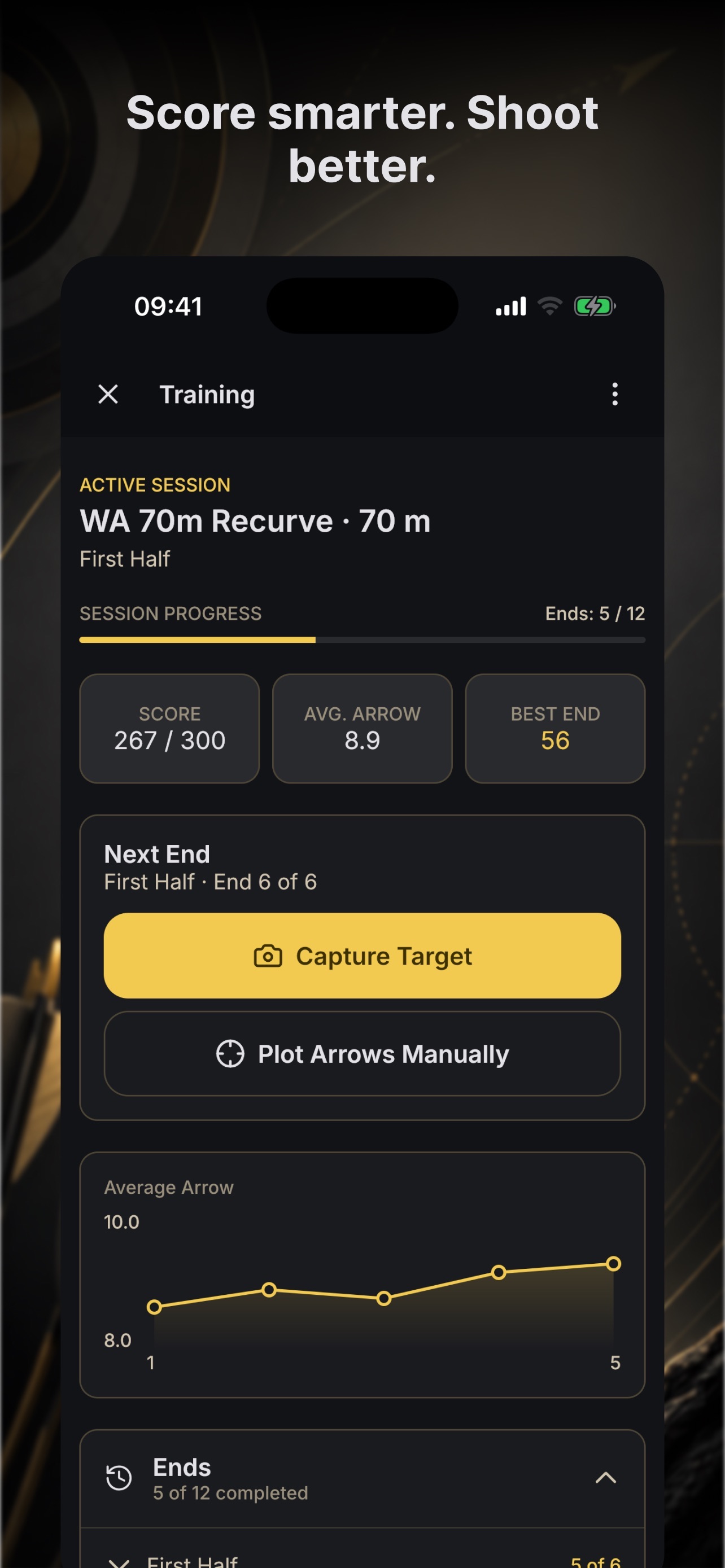 Screenshot 2 of Goldward: Archery Tracker
