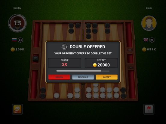 Backgammon Champs - Board Game iPad screenshot 3 - Games app