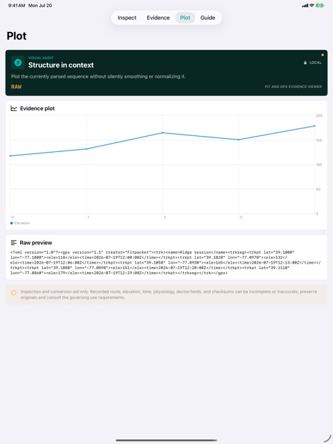 Fitpacket: Activity Files screenshot 4