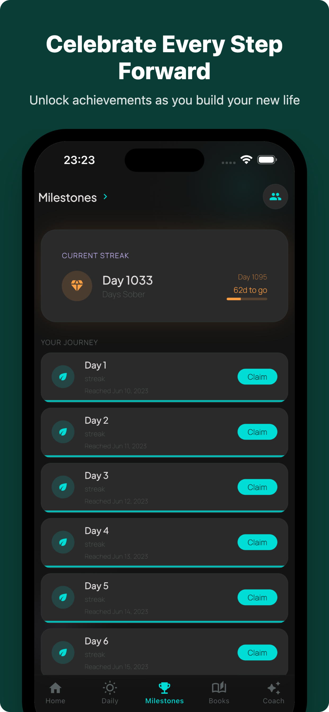 CleanStreak: Sober & NoFap screenshot 4