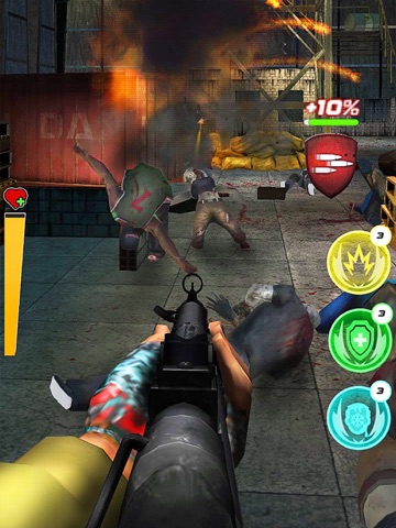 Zombie Attack Survival Shooter iPad screenshot