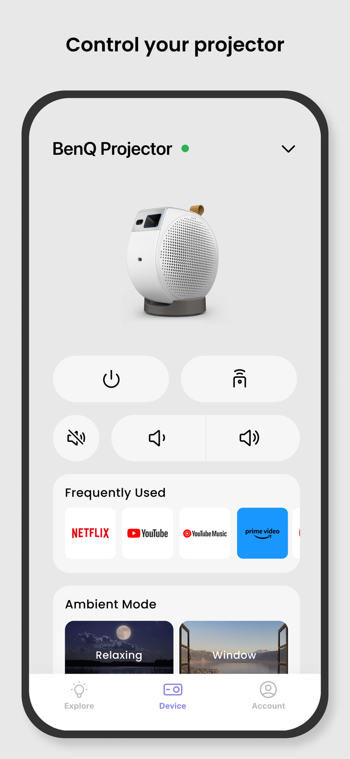 SmartRemote for BenQ Projector