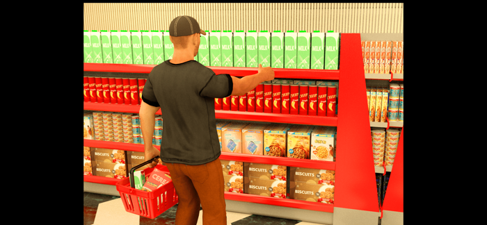 Real Supermarket Shopping Game