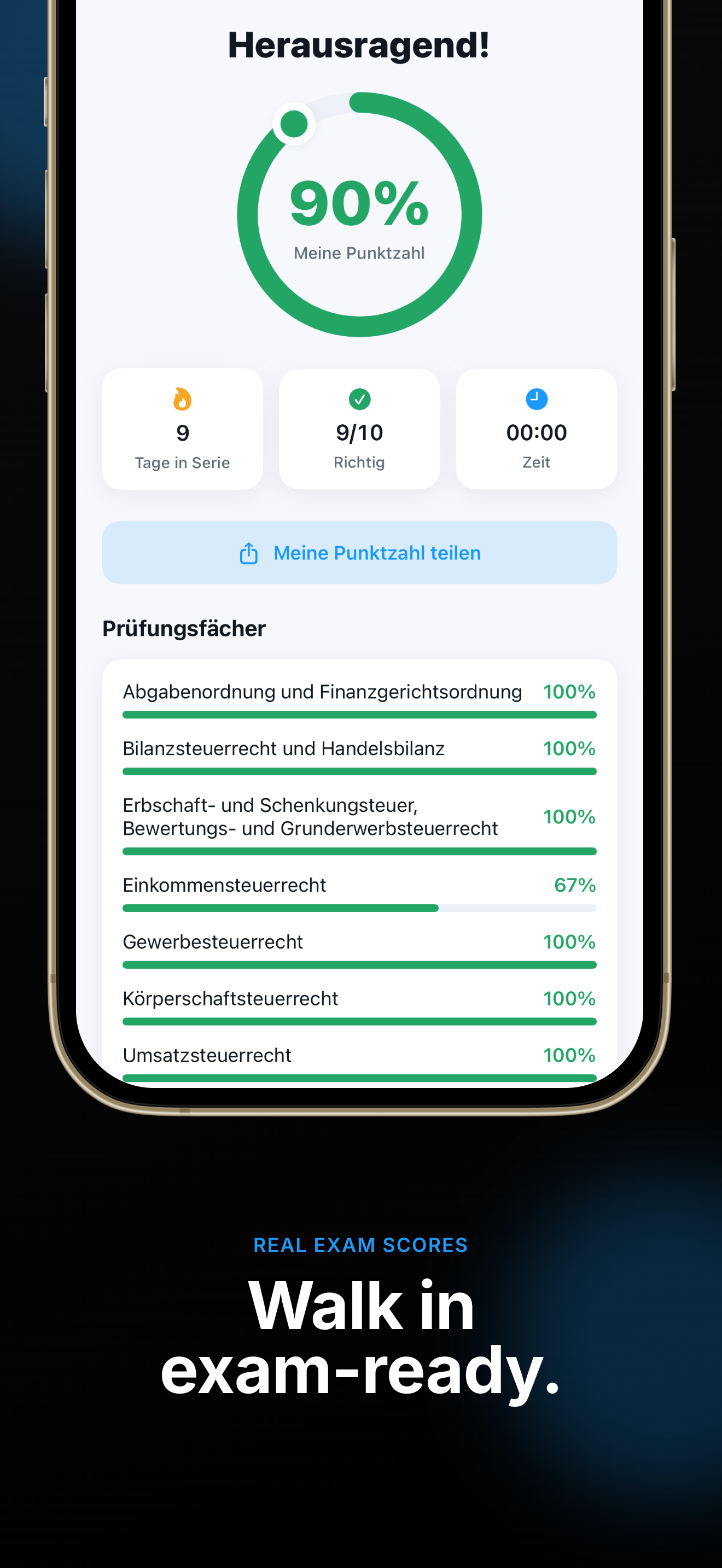 German Tax Advisor Exam Prep screenshot 3