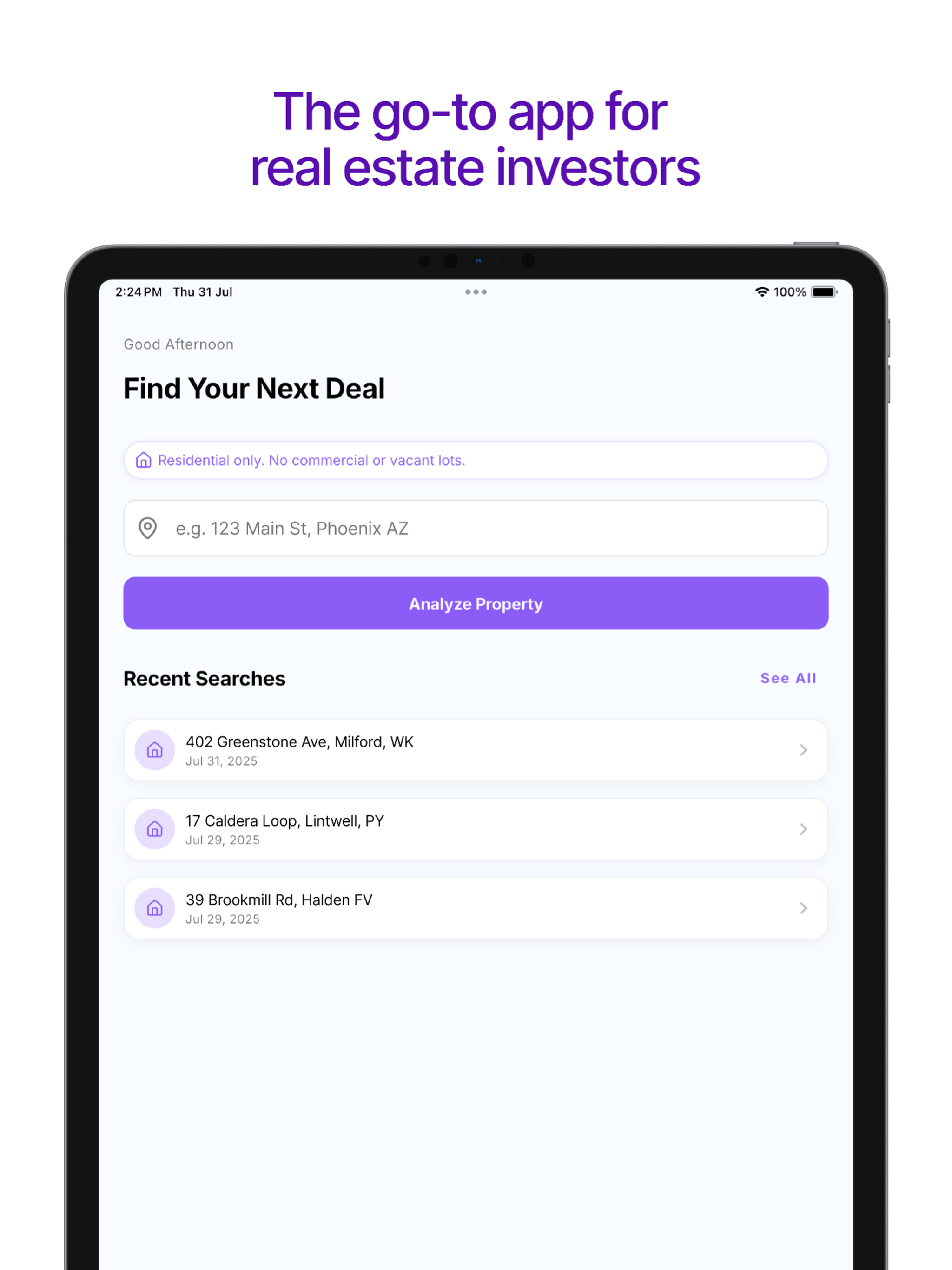 DASI - AI Property Analyzer