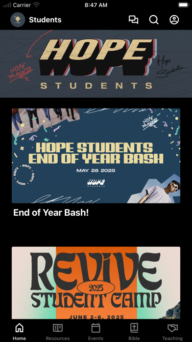 Hope Students LV Screenshot