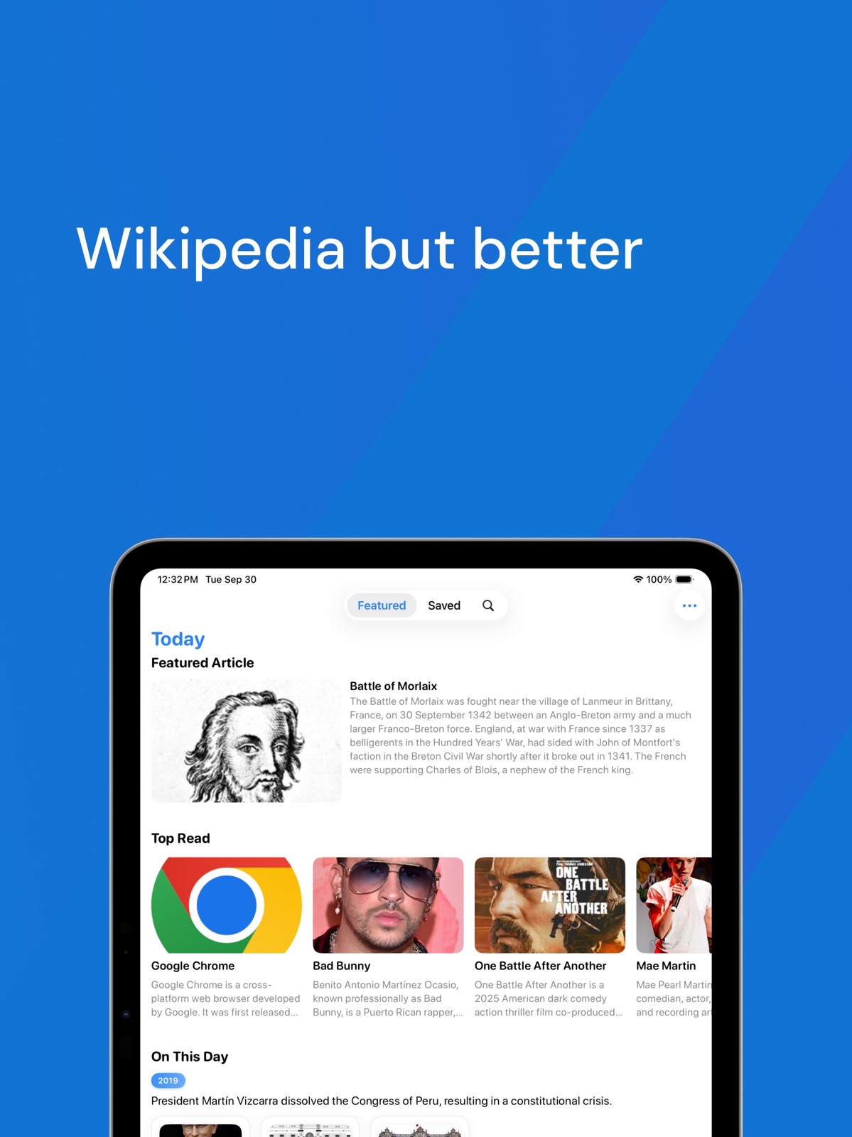 Pocket Wiki ipad screenshot 1