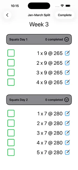 Simple Split Tracker screenshot 4