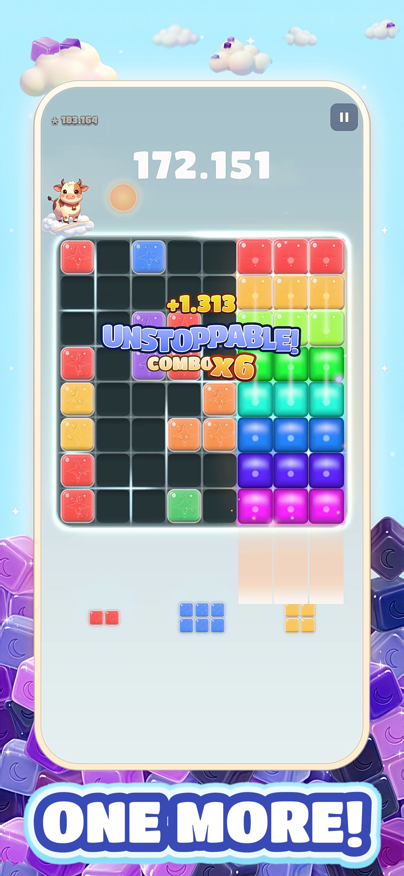 Screenshot 5 of Moo Blocks - Block Puzzle