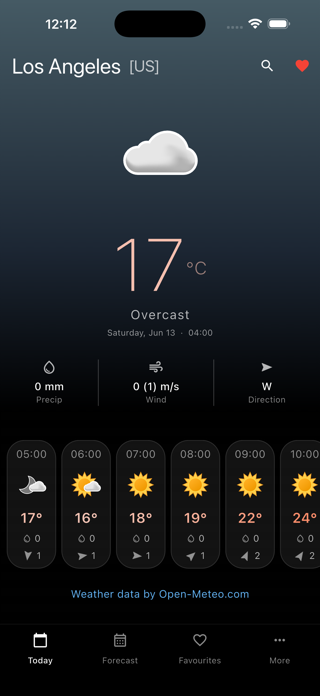 Sol: Weather app Screenshot 1 of 7