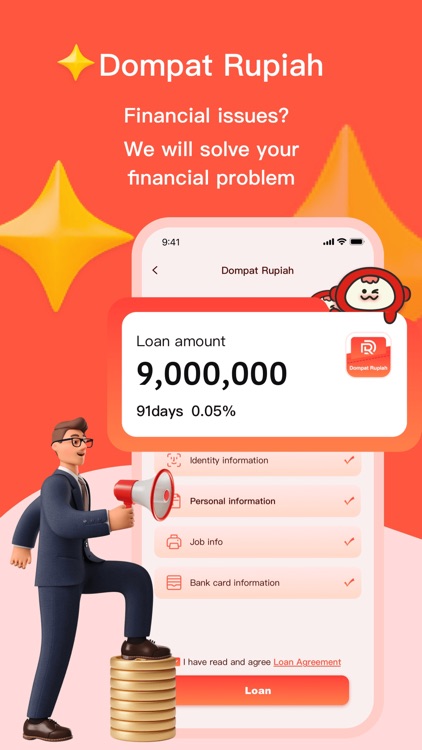 Dompat Rupiah - Pinjaman tunai