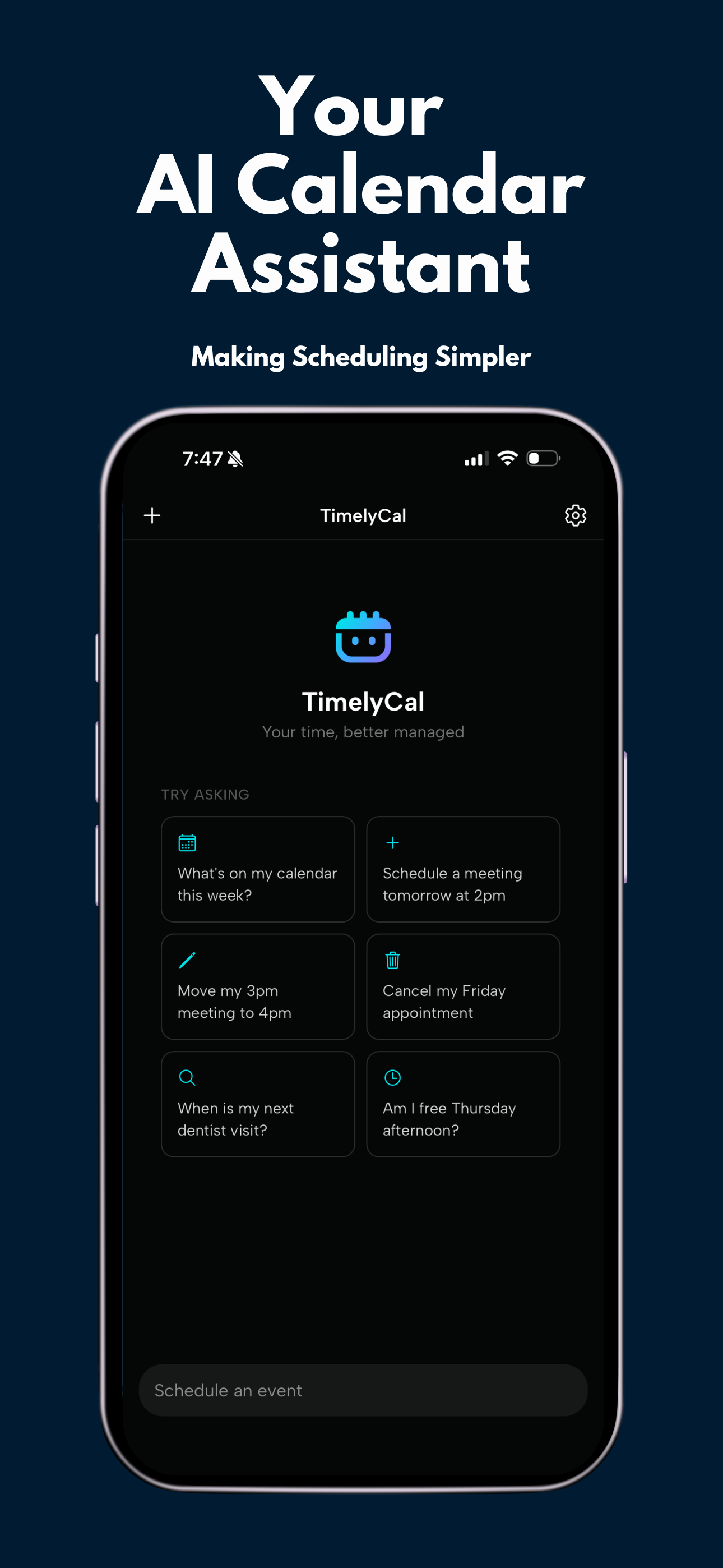 TimelyCal screenshot 4