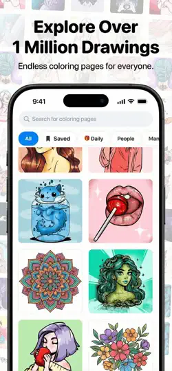 Color Pop AI: Boyama Kitabı Oy iPhone Ekran Görüntüsü 3