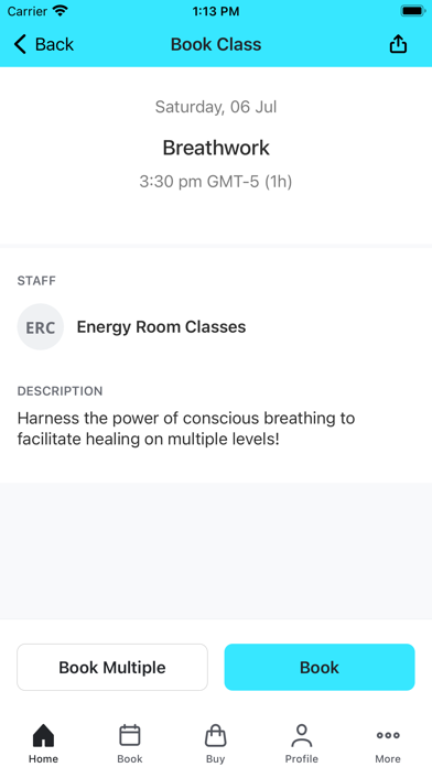 Energy Infusion Room Screenshot