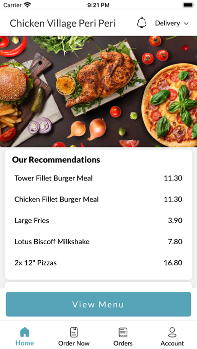 Chicken Village Peri Peri. Screenshot