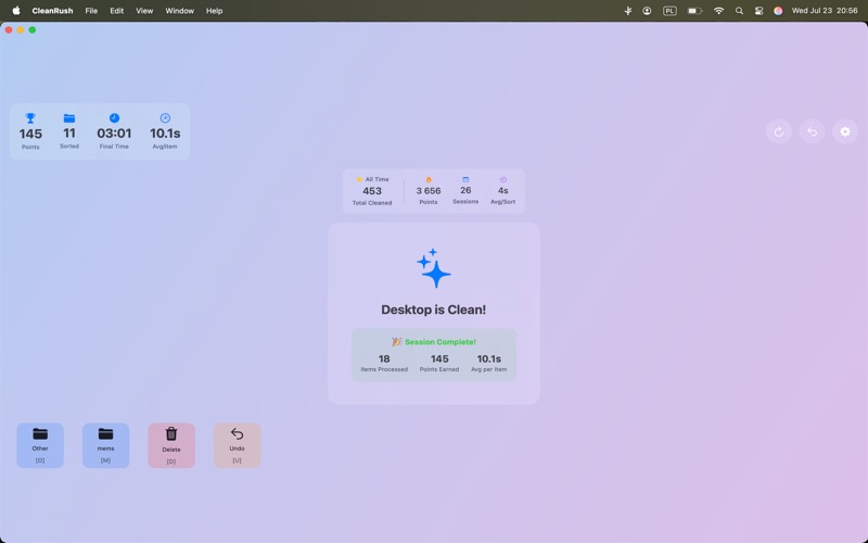 CleanRushFun screenshot
