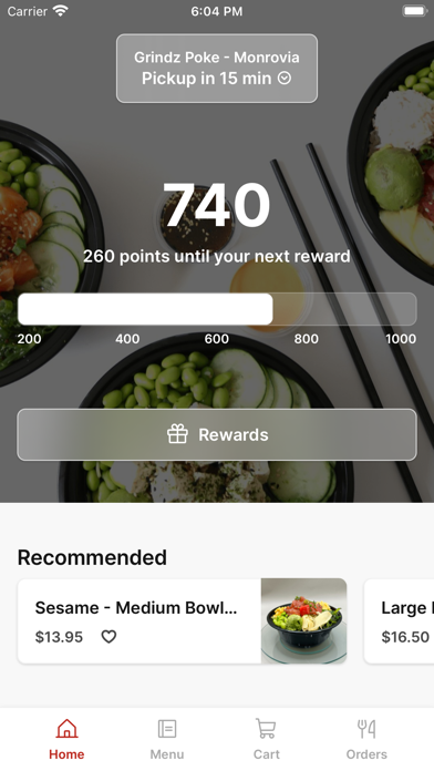 Grindz Aloha Infused Poke Screenshot