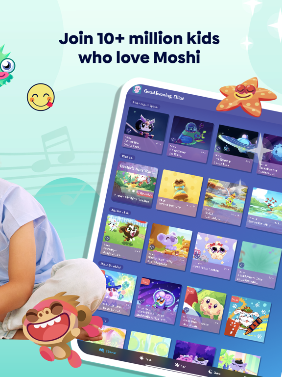 Screenshot #2 for Moshi Kids: Sleep, Relax, Play