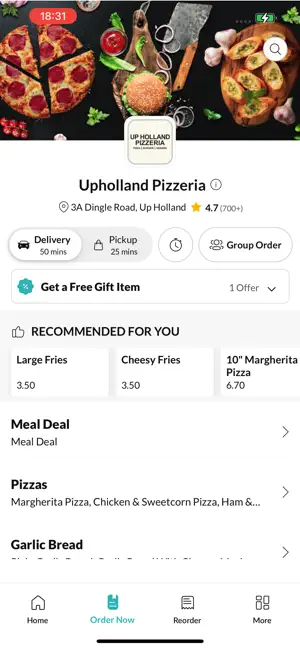 Upholland Pizzeria screenshot 2
