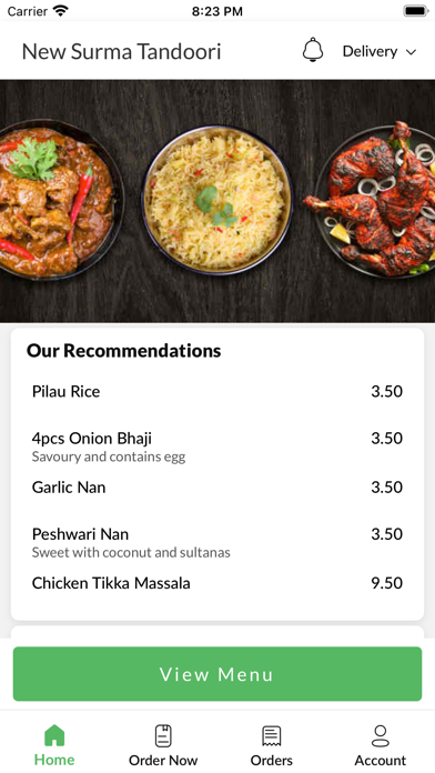 New Surma Tandoori Screenshot