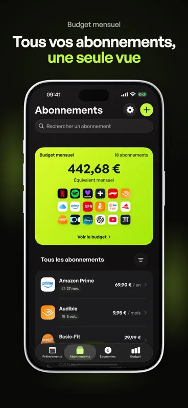 Spook : Gérer ses abonnements screenshot 7 of 10
