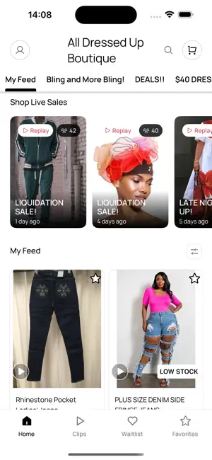 All Dressed Up Boutique screenshot 2