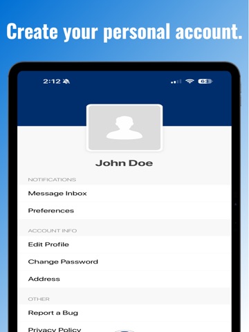 MyCentennial iPad screenshot