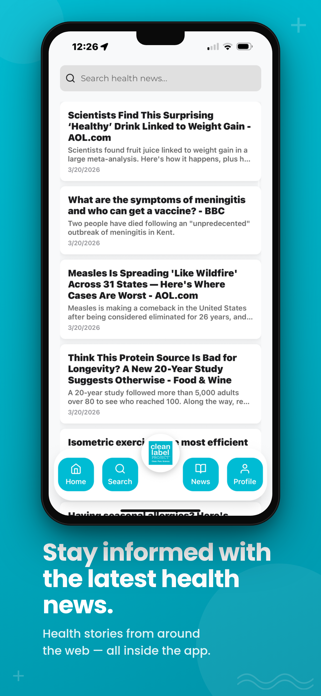 Clean Label Project Mobile Screenshot 5 of 5