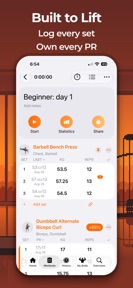 Gymaholic: Workout Tracker screenshot