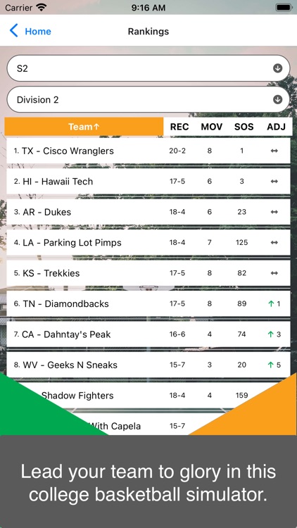 Basketball Sim screenshot-5