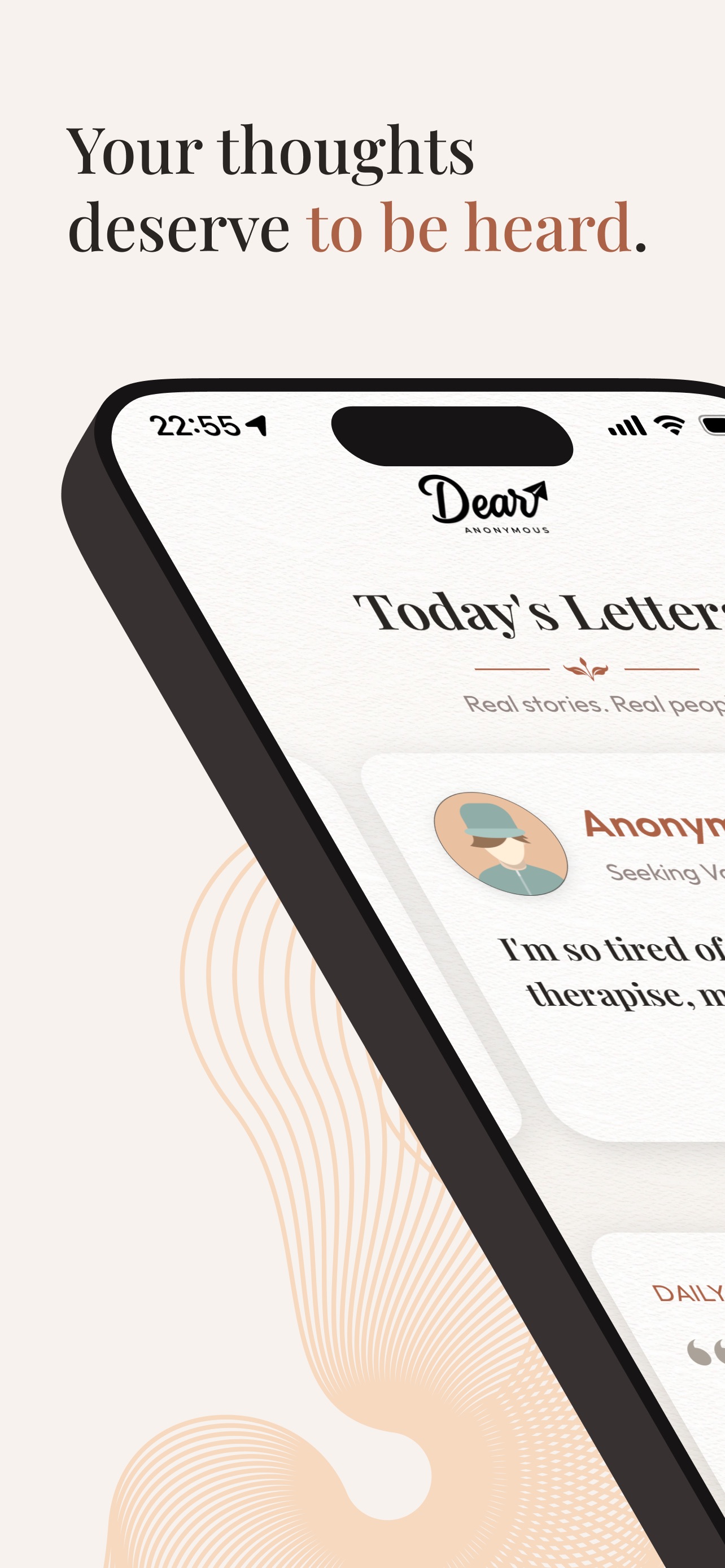 Screenshot 1 of Dear Anonymous