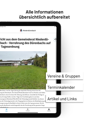 Niederdürenbach iPad screenshot