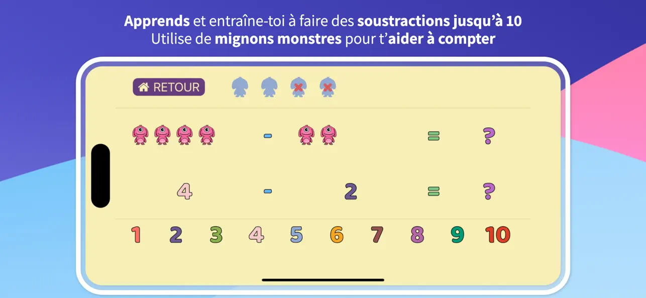 Screenshot #2 pour Monsty: Premiers Calculs