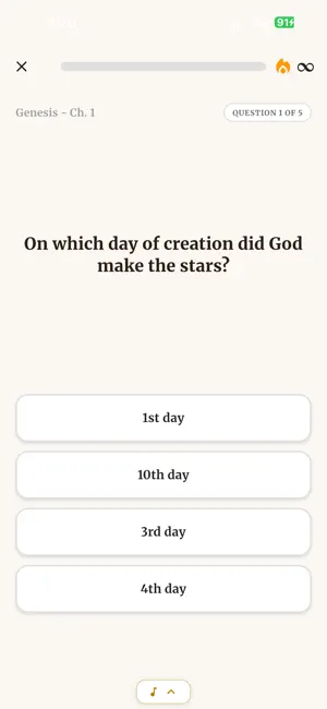 Journey Through the Bible Quiz screenshot 2