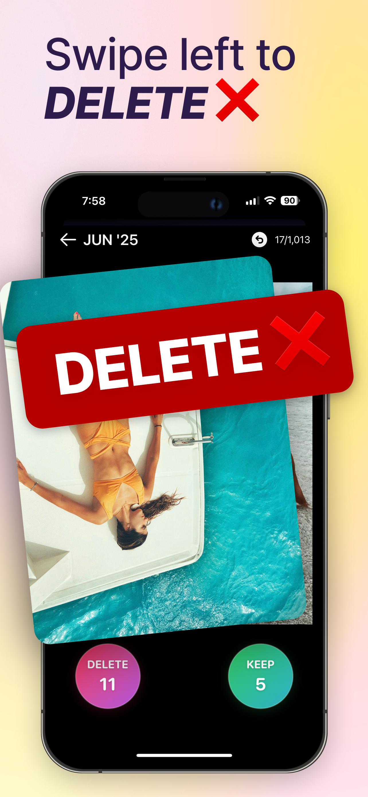 Photo Sorter - Swiper