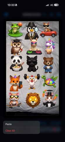 Genmoji Studio Canvas - Custom screenshot