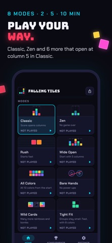 Falling Tiles: Match Puzzle Screenshot 2 of 8