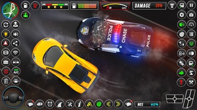 Police Jeep Car Driving Screenshot