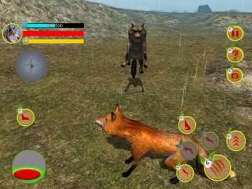Wolf Simulator: Wild RPG iPad screenshot